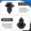 40pcs 10mm Push-type Plastic Bumper  Flare Fastener Rivet Clips and one Remove the buckle tool 6