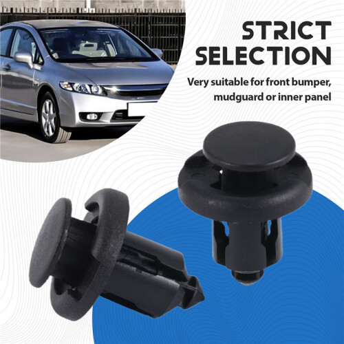 40pcs 10mm Push-type Plastic Bumper  Flare Fastener Rivet Clips and one Remove the buckle tool 2