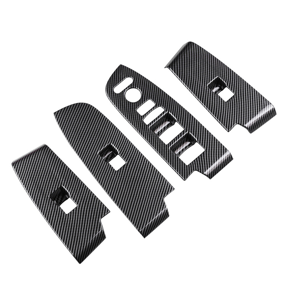 Carbon Fiber Window Glass Lift Button Trim Cover Door Armrest Panel Sticker For Hrv Hr-V Vezel 2021 2022 Rhd 6031078240535