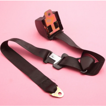 Adjustable Retractable Car Seat Belt Lap Belt 3Point Safety Universal