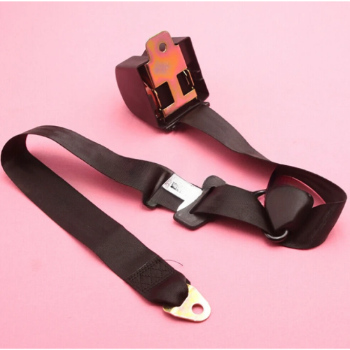 Adjustable Retractable Car Seat Belt Lap Belt 3Point Safety Universal