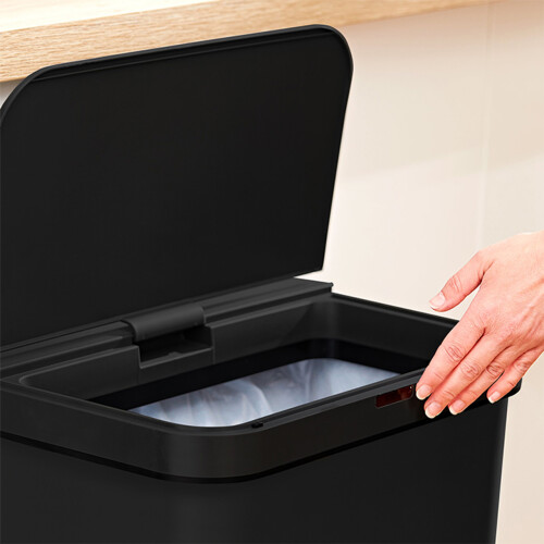 Tower Tower 50L Rectangular Sensor Bin - Black 2