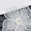 Flower Embellishment Polyester Mend Suitable for Garments-Black 7
