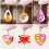 Moules de boucles d'oreilles en Silicone, 4 pièces, moules à 5