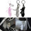 Pendentif à breloque pour chaussures de danse, accessoire-Noir 3