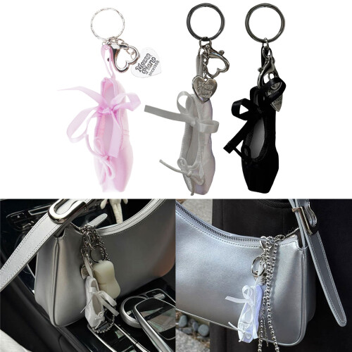 Pendentif à breloque pour chaussures de danse, accessoire-Noir 2