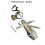 Pendentif à breloque pour chaussures de danse, accessoire-Blanc 4