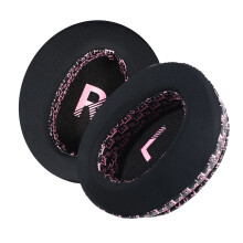 Easy to Install Ear Cushions Ear Pad for-black pink print