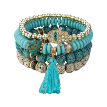 4-delige Boheemse stijlen armbandset accessoire voor- Kong Lan