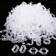 Plantsteunclips voor klimplanten, weerbestendige clips van hoogwaardig PP-plastic, gemakkelijk te gebruiken voor tomaten en meloenen.