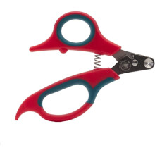 Extrem scharfer Edelstahltrimmer mit ergonomischem Design für saubere Schnitte bei Vögeln, Frettchen, Katzen, Reptilien und Kleintieren