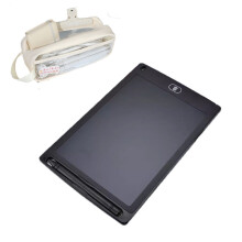 (8,5-Zoll-Schwarz, Standard) Kinder LCD Handschrift Malerei Elektronische Tablet Bleistift tasche
