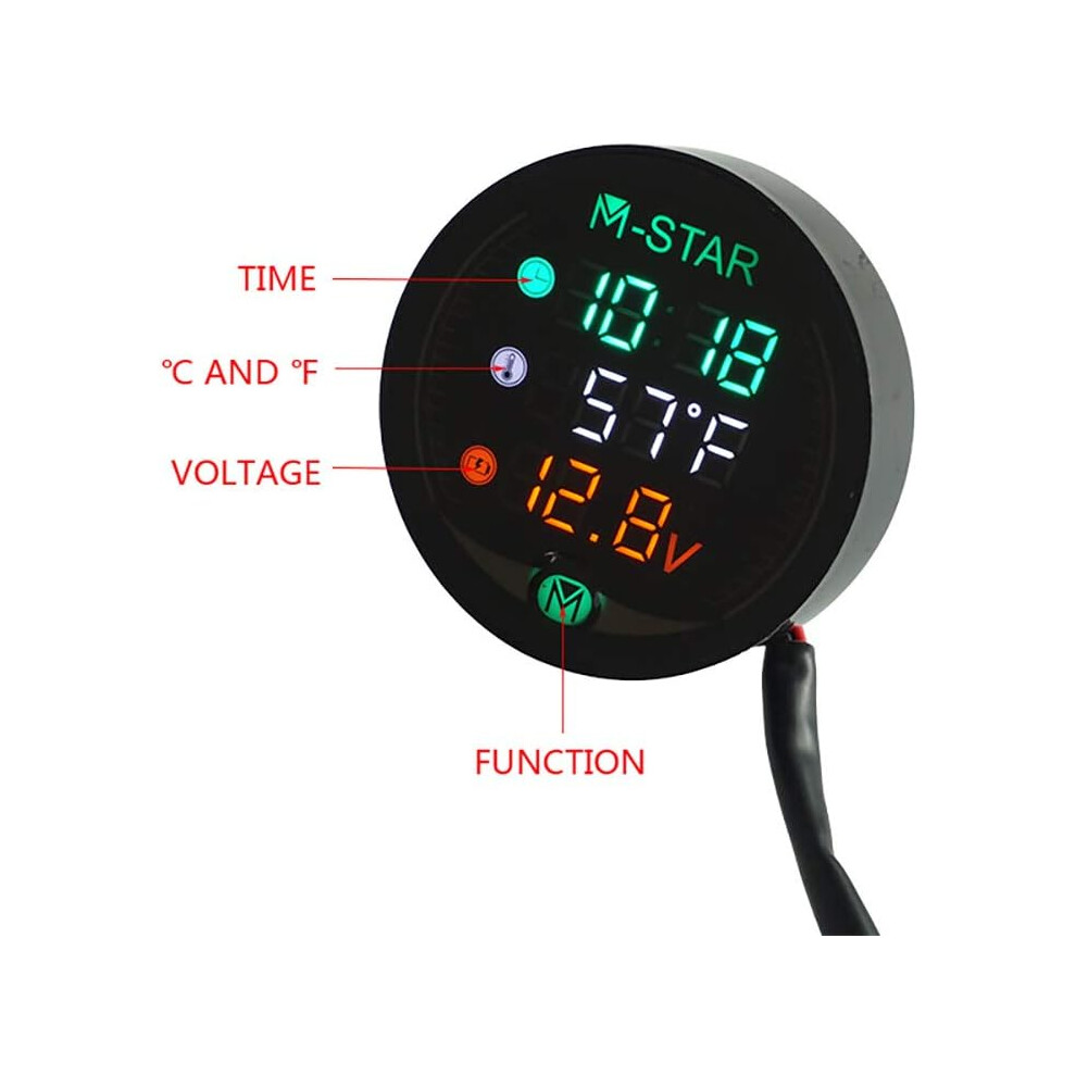 Versatile Gauge Design: Wide Compatibility, Accurate And Fast Feedback For Your Vehicle's Health 9169997002839