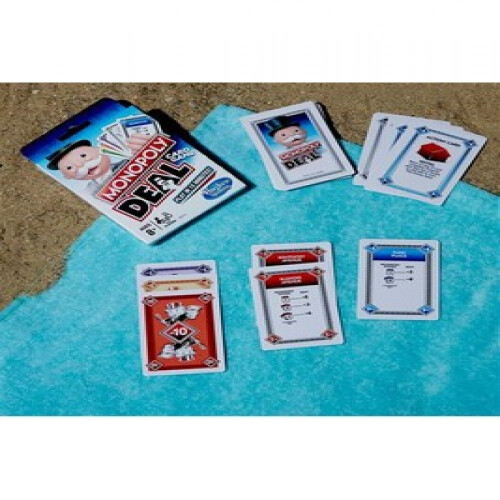 Παιχνίδι με κάρτες Monopoly Deal, Λειτουργεί με μπαταρία για αυθόρμητη διασκέδαση,