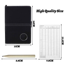 Golf Accessories For Game, Water Resistant Cover, Golf Scorecard Holder With Card Slot For Club Card, Portable Design For Golfers