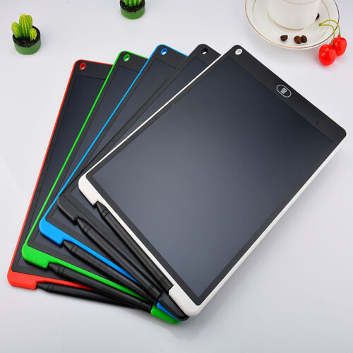(Preto de 8,5 polegadas, Padrão) Saco de lápis de tablet eletrônico de pintura de caligrafia LCD infantil 2