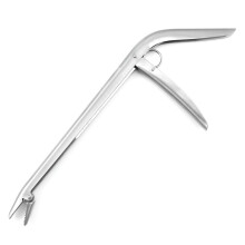 Long Neck Fish Hook Remover, Stainless Steel Construction Ideal For Removing Embedded Hooks Safely In Freshwater And Saltwater