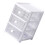 Multi-Layer Transparent Desktop Storage Box, 3 Layers, Plastic Organizer 9