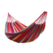 Canvas Hammock For Two, Strong Weight Capacity Up To 250kg, Portable Outdoor Camping Hammock With Easy Install And Compact Design, Perfect For Garden
