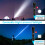 Υπερφωτεινός τακτικός φακός, 10000 Lumens, Επαναφορτιζόμενος μέσω Type-C, Αλουμίνιο 8