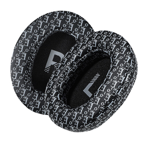 Soft Ear Pad Compatible for Crusher3.0-black and white prin