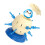Desktop-Tier-Eimer-Spiel, Stich-Auswurf, 5
