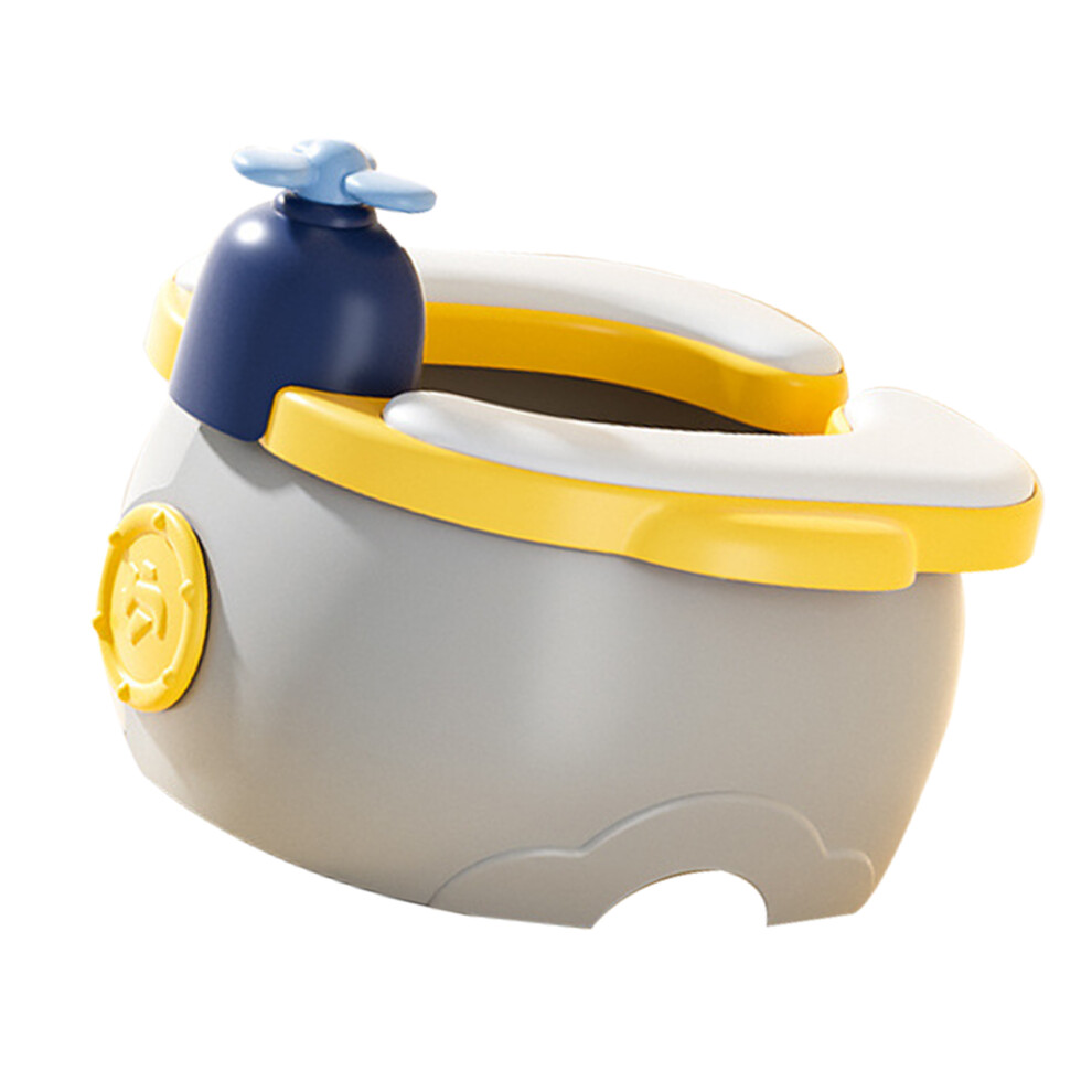 Children Folding Portable Toilet Seat Leakproof, Lightweight Gray
