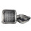 Caroline Square Foil Tray (Pack of 4) 1