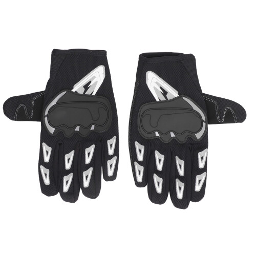 Reithandschuhe Motorradhandschuhe Schwarz Grau 1