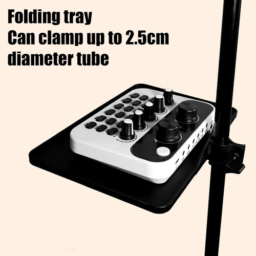 Projector Stand Tray Adjustable Laptop Tripod Stand with Stable Foldable MultiDevice Holder for Stage 2