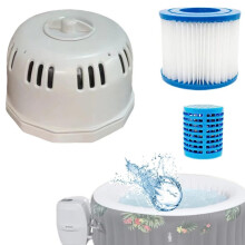 Filter Holder Type VI S1 Replacement Double Housing for Lay Z Spa Hot Tub Filtration