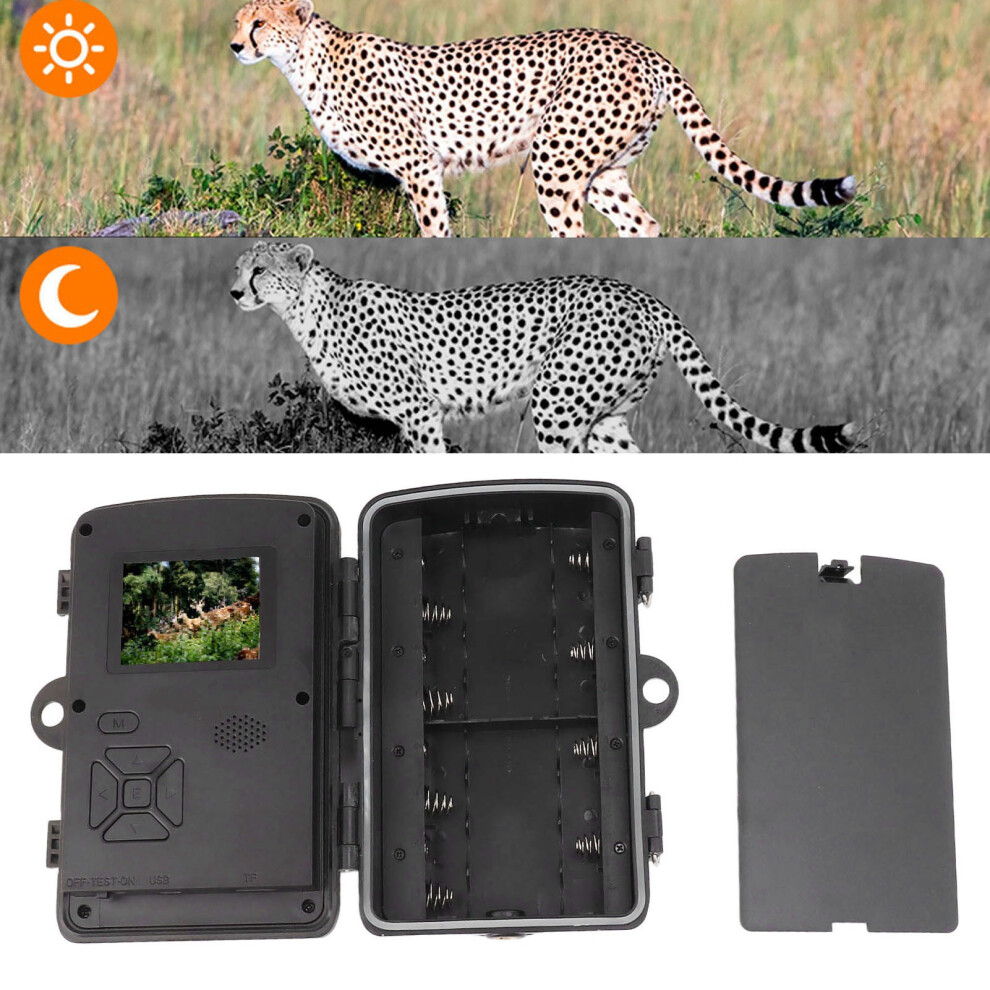 Wildlife Trail Camera 24Mp 1080P Motion Detection Night Vision Ip66 Rated. 4691369165101