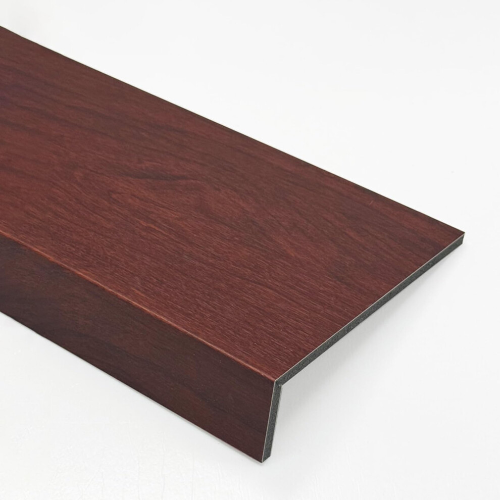 Acrylic Window Sill Capping L Shape Trim 60Cm X 50Cm Wood Finish Internal Window Sill Cover For Home Hotel Office 9347817065022