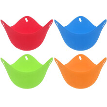 Silicone Egg Poacher Cups, Bpa-Free, Temperature Range From -40 To 405, Ideal For Air Fryer, Baking Oven, Microwave, Or Stovetop, Includes