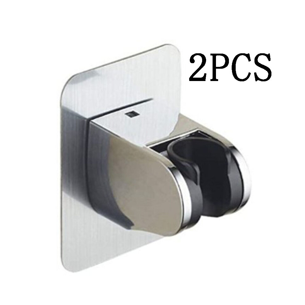 Waterproof Abs Plastic Shower Head Bracket, 7 Level Adjustable Design, 2Pcs 9169997991485