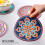Silicone Trivets with Absorbent Stone Technology, Non-Slip Cork Backing for Stable Support 5