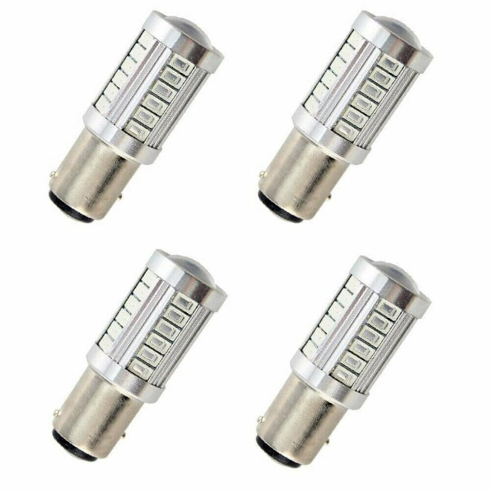 Super Bright Led Bulbs 1157 Bay15d, All-Direction Ultra Bright Effects Energy-Saving Long Lifespan Led Turn Brake Color Temp For Light/Red 9128293203593