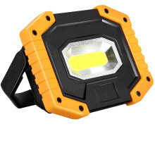 Luz de emergencia, material duradero. Luz de trabajo LED portátil de 30 W, ultrabrillante con soporte, recargable e impermeable para acampar, pescar