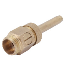 Brass Watering Hose Nozzle - Leak-proof Firm Install Easy Clean 5pcs