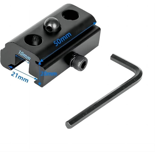 Adjustable Tactical Bipod with Picatinny Quick Release, Durable & Lightweight for High & Low Temperature Environments 1