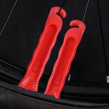 Kit de démonte-pneus de vélo, outil de démontage de pneu robuste avec poignée ergonomique, outil de réparation de vélo en plastique épais