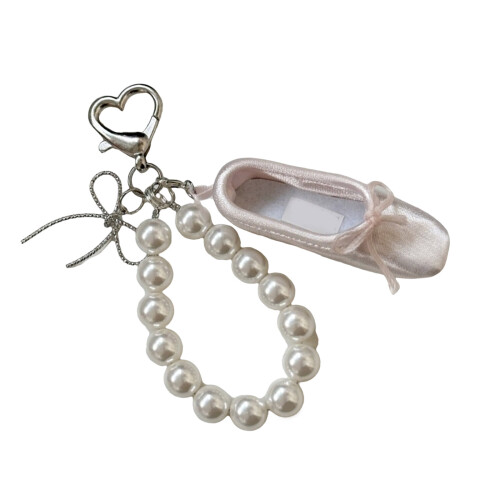 Ornement de chaussure de ballet élégant, parfait-arc de perles