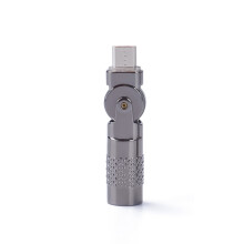 Durability Aluminum USB Rotating Adapter 90Degree Rotatable