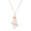 Boucles d'oreilles pendantes de noël polyvalentes, pour-collier 1