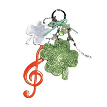 Unieke Plant Note Key Ornament Trendy Key Jewelry Groene hanger