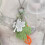 Porte-clés pendentif multifonctionnel, breloque de sac, 6