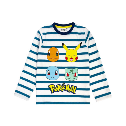 Pokémon (8-9 Years, White/Blue/Yellow) Pokemon Boys Characters Pyjama Set 1