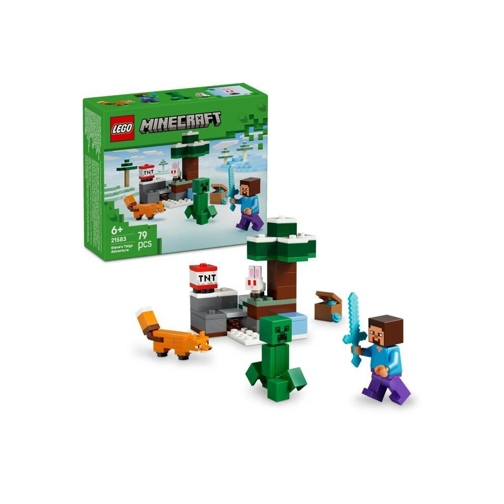 Lego Minecraft 21583 Steve's Taiga Adventure - Image 11