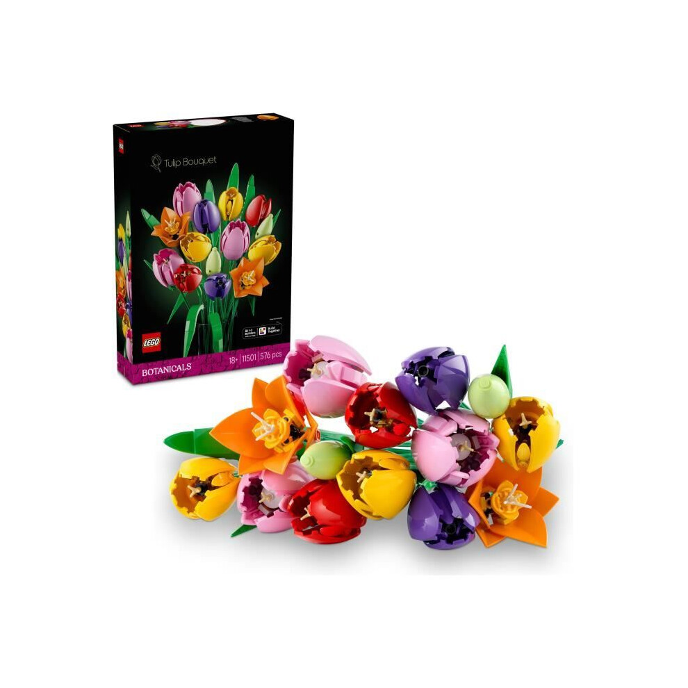 Lego Botanicals 11501 Tulip Bouquet Age 18+ 576Pcs