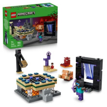 LEGO Minecraft 21584 Reise durch die Nether- und Ender-Portale - Spiel ab 7 Jahren